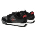 Calvin Klein Jeans Sneakersy Toothy Runner Irregular Lines YM0YM00624 Čierna