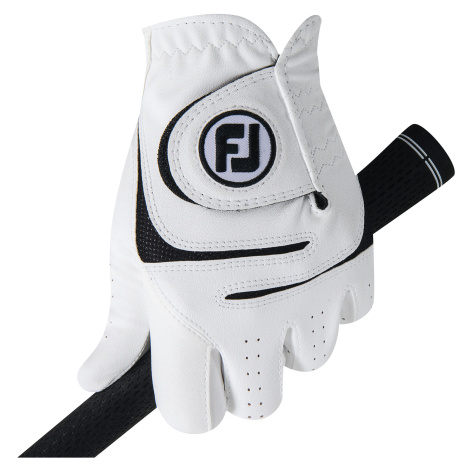 Pánska golfová rukavica Weathersof pre pravákov biela FootJoy