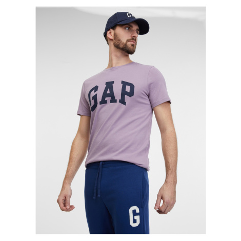Svetlo fialové pánske tričko GAP