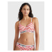 Red and White Women Patterned Bra Tommy Jeans - Women