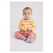 Tričko s dlhým rukávom pre bábätká Bobo Choses žltá farba