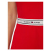 Tommy Jeans Letné šaty Logo Tape DW0DW17924 Červená Regular Fit