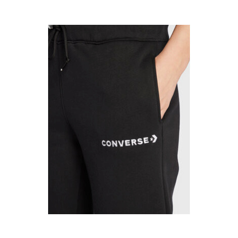 Converse Teplákové nohavice 10023718-A01 Čierna Regular Fit