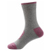 Alpine Pro Rapid 2 Detské ponožky KSCS010 fuchsiová