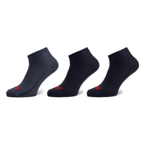 Levi's® Súprava 3 párov vysokých pánskych ponožiek 37157-0981 Tmavomodrá Levi´s