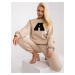 Cotton tracksuit Edvige in beige
