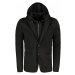 Ombre Clothing Men's casual hooded blazer jacket M156