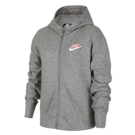 Dievčenská mikina Nike Sportswear Big Kids Full-Zip Jersey