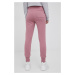 Nohavice Converse dámske, ružová farba, jednofarebné