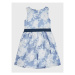Guess Elegantné šaty J3RK36 WF6S0 Modrá Regular Fit