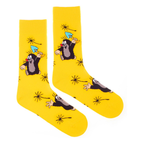 Ponožky Krtek žltý Fusakle