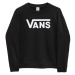 Vans Classic V Crew Sweater - Dámske - Mikina Vans - Čierne - VN0A4S97BLK
