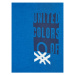 United Colors Of Benetton Mikina 3J68C105R Modrá Regular Fit