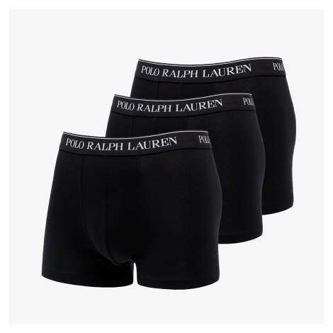 Ralph Lauren Stretch Cotton Boxer 3-Pack Black