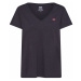LEVI'S ® Tričko 'Perfect Vneck'  ohnivo červená / čierna / biela