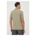 Bavlnené polo tričko BOSS zelená farba, jednofarebné, 50468301