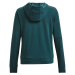 Mikina Under Armour Rival Terry Hoodie Tourmaline Teal