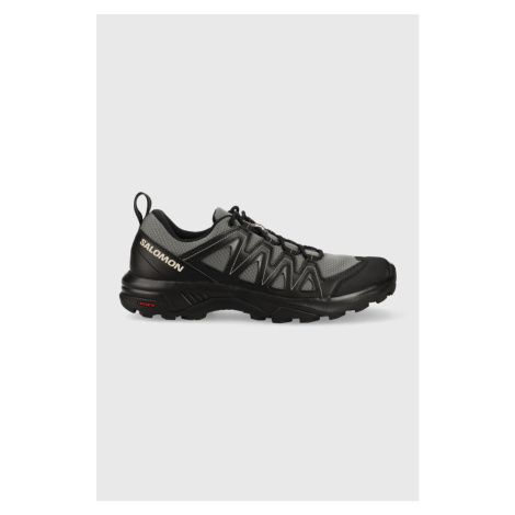 Topánky Salomon X Braze pánske, šedá farba, L47180000