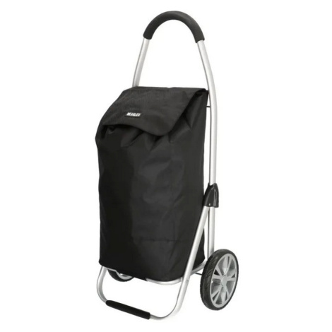 Čierny prémiový nákupný vozík na kolieskach “Aluman“