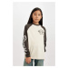 DEFACTO Girl Oversize Wide Pattern Crew Neck Printed Long Sleeve T-Shirt