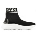 Členková Obuv Karl Lagerfeld Skyline Knit Ankle Pull On Čierna