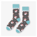 Ponožky Snehuliaci 079-244 Melange Grey - Viac 43/46