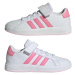 Dievčenská rekreačná obuv ADIDAS Grand Court 2.0 K cloud white bliss pink clear pink