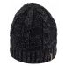 Finmark Dámska pletená čiapka Dámska pletená čiapka, čierna, veľkosť