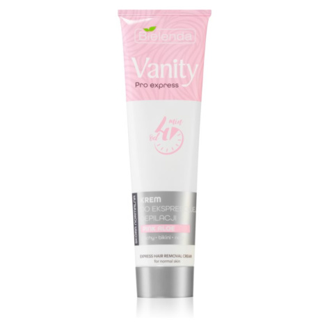 Bielenda Vanity Pro Express depilačný krém na ruky, podpazušie a triesla pre citlivú pokožku Pin