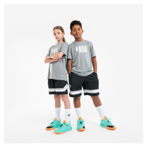 Detské basketbalové šortky SH 900 NBA čierne TARMAK