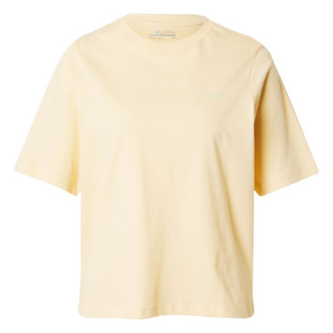 COLUMBIA Funkčné tričko 'North Cascades'  žltá / mätová / oranžová