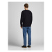 Jack&Jones Mikina Bradley 12249341 Čierna Relaxed Fit