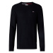 Tommy Jeans Sveter - TJM REGULAR STRUCTURED SWEATER čierny