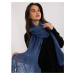 Dark blue women's scarf