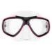 Potápačská maska CRESSI FOCUS MASK SIL CLEAR FRAME PINK