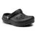 Crocs Šľapky Classic Lined Clog K 207010 Čierna