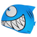 AQUOS CISCO Detská plavecká čiapka, modrá, veľkosť