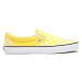 dámske topánky Vans Classic Slip-On CHECKERBOARD CYBRE žltá/TRUE biela