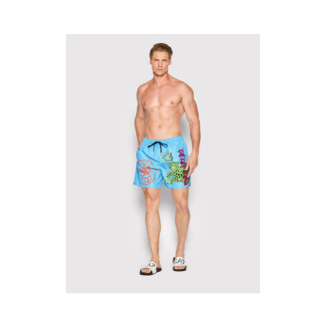 Dsquared2 Underwear Plavecké šortky Boxer D7B544170.45852 Modrá Regular Fit