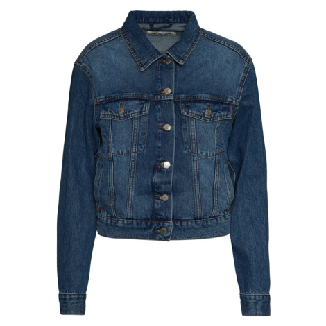 Bunda Trussardi Denim Jacket Modrá