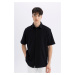 DEFACTO Regular Fit Cotton Short Sleeve Shirt