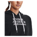 Dámska tréningová mikina s kapucňou UNDER ARMOUR Essential Script Hoodie-BLK-1374107-001