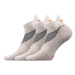 Ponožky VOXX Iris light grey 3 páry 101270