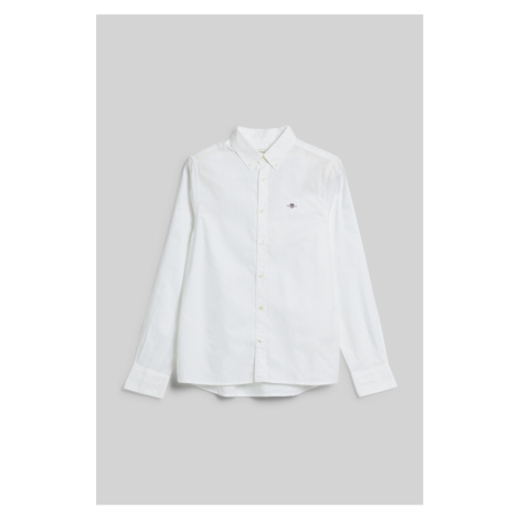 KOŠEĽA GANT SHIELD OXFORD BD SHIRT WHITE