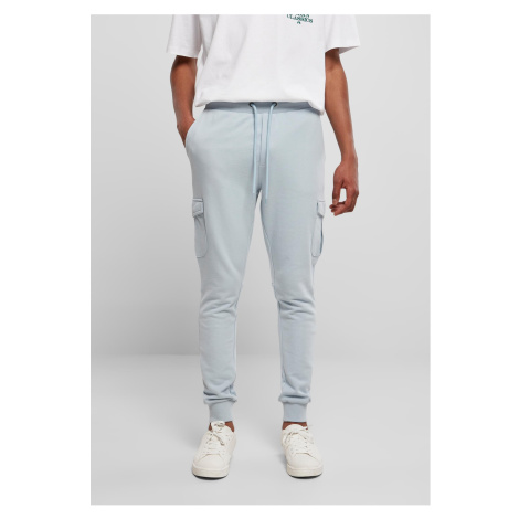 Fitted Cargo Sweatpants Summer Blue Urban Classics