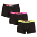 3PACK men's boxers Diesel black