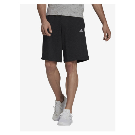 Čierne pánske športové kraťasy adidas Performance