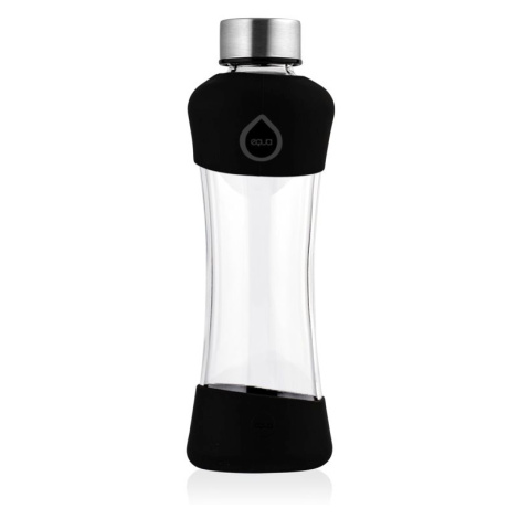 Equa Active sklenená fľaša na vodu Black