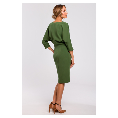 Zelené šaty MOE M464