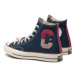 Converse Plátenky Chuck 70 High A07980C Tmavomodrá